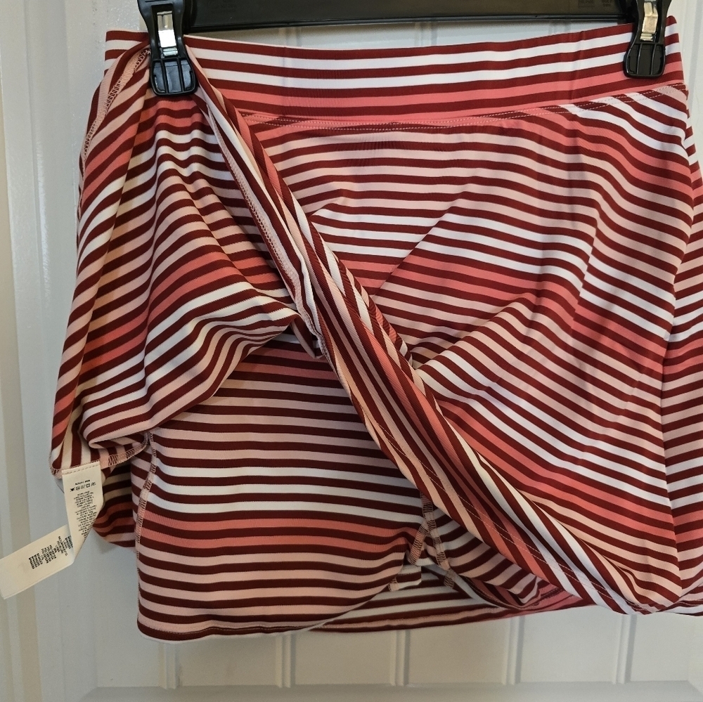 Eleven by Venus Williams Red Striped Skirt - Picture 3 of 4